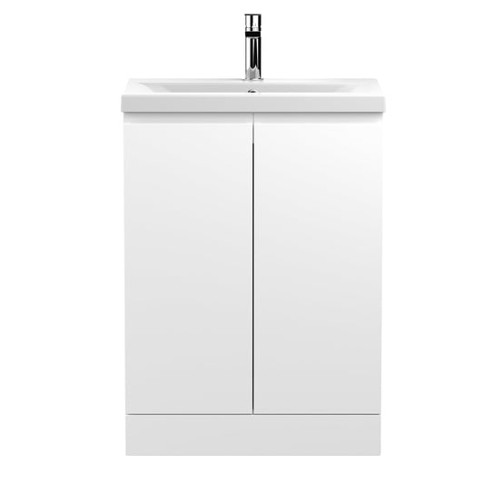 Hudson Reed Urban 600mm Floor Standing 2 Door Vanity Unit With Basin