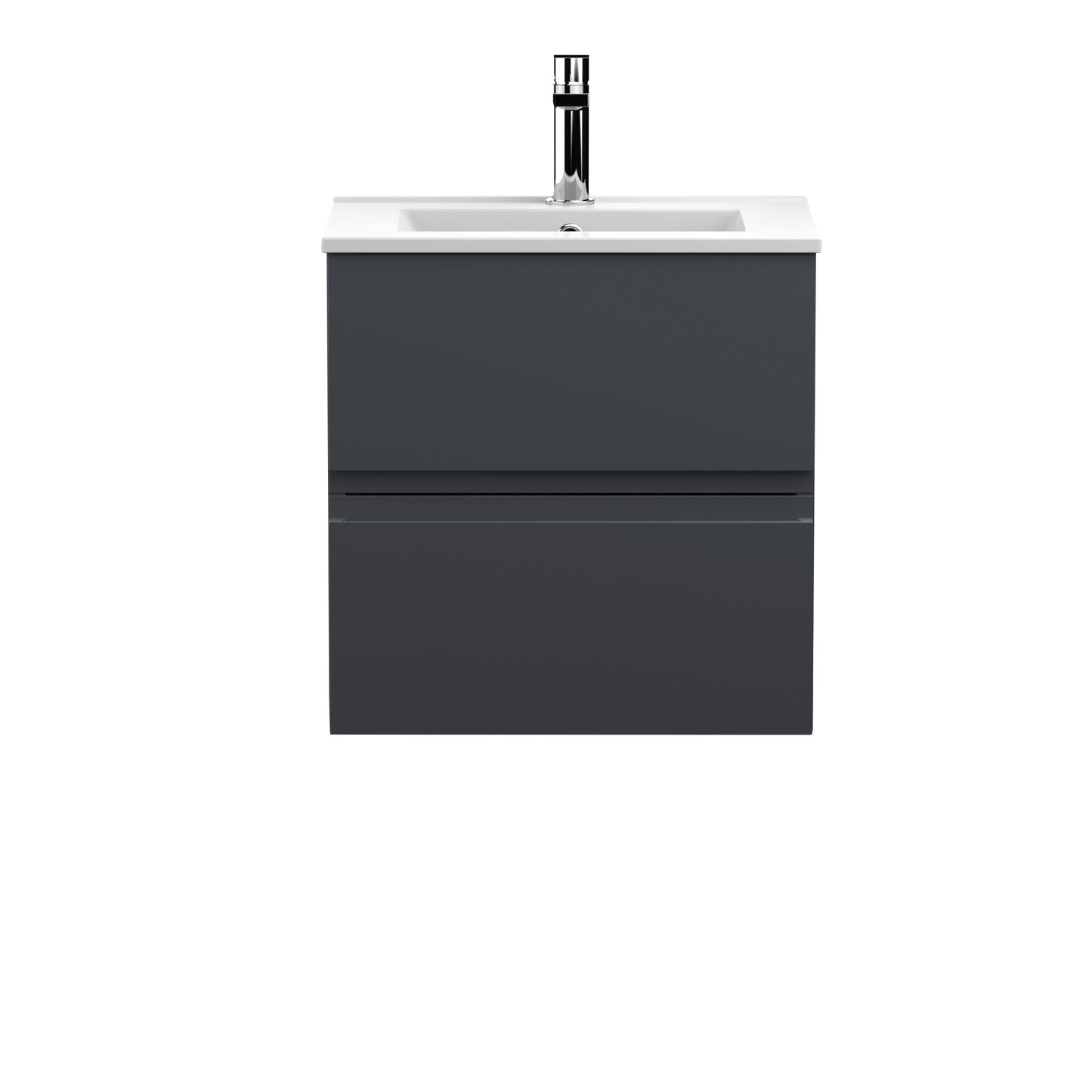 Hudson Reed Urban 500mm Wall Hung 2 Drawer Vanity Unit with Basin