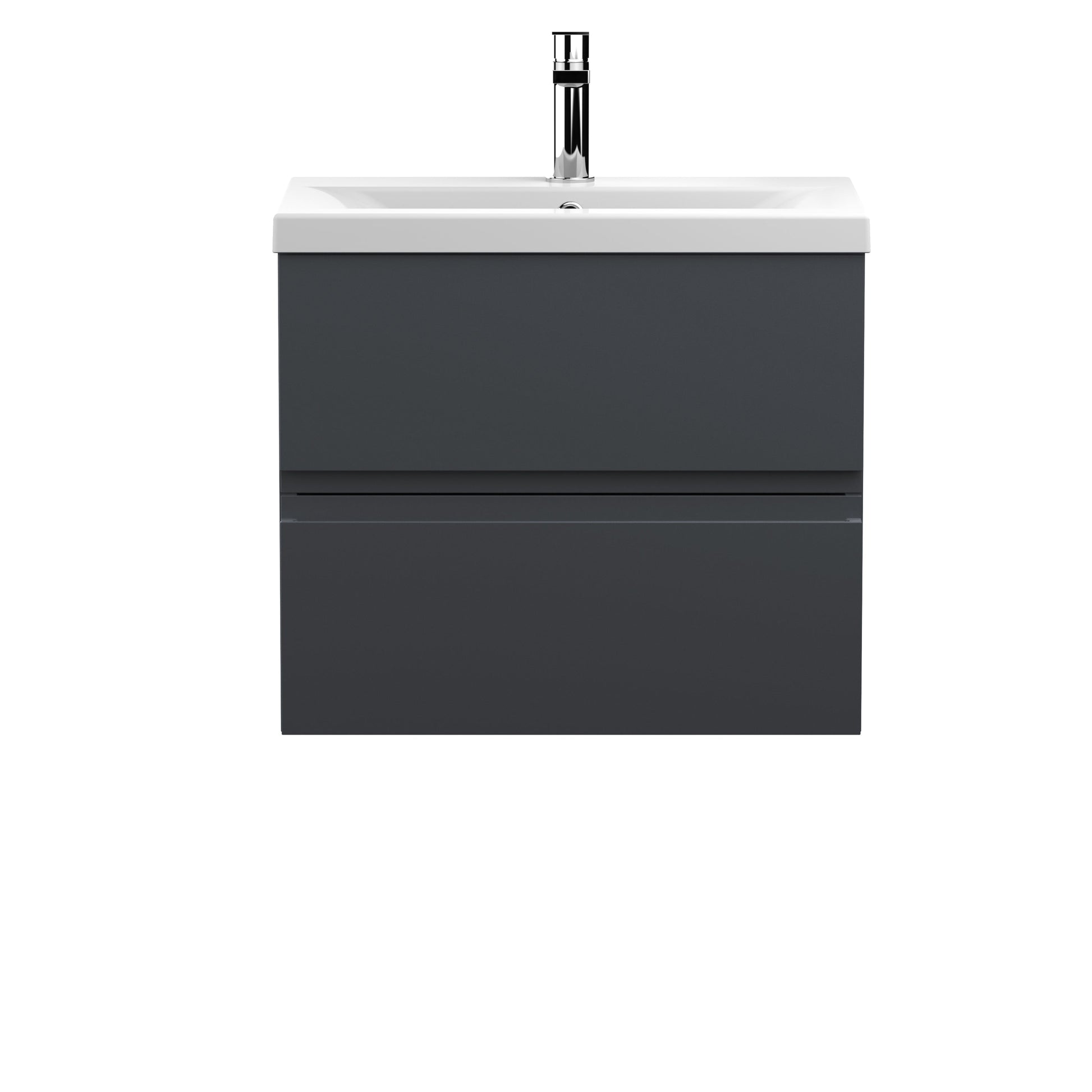 Hudson Reed Urban 600mm Wall Hung 2 Drawer Vanity Unit With Basin