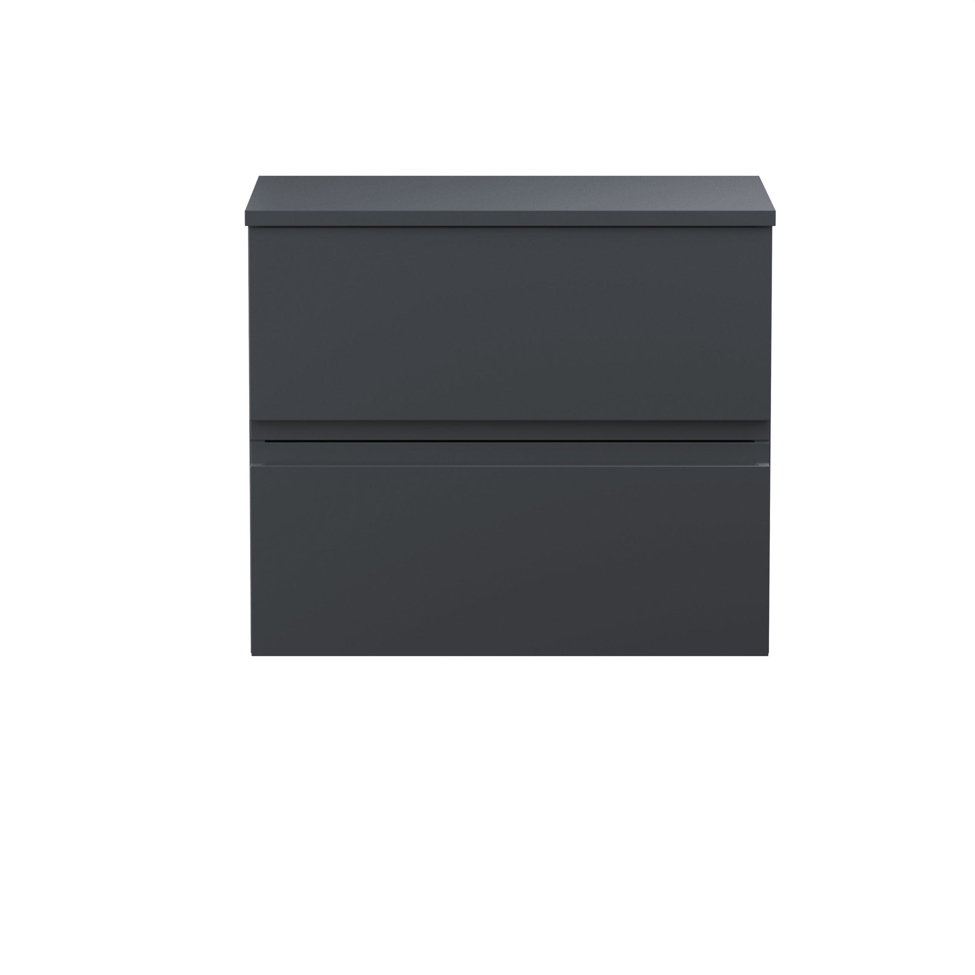 Hudson Reed Urban 600mm Wall Hung 2 Drawer Vanity Unit With Worktop