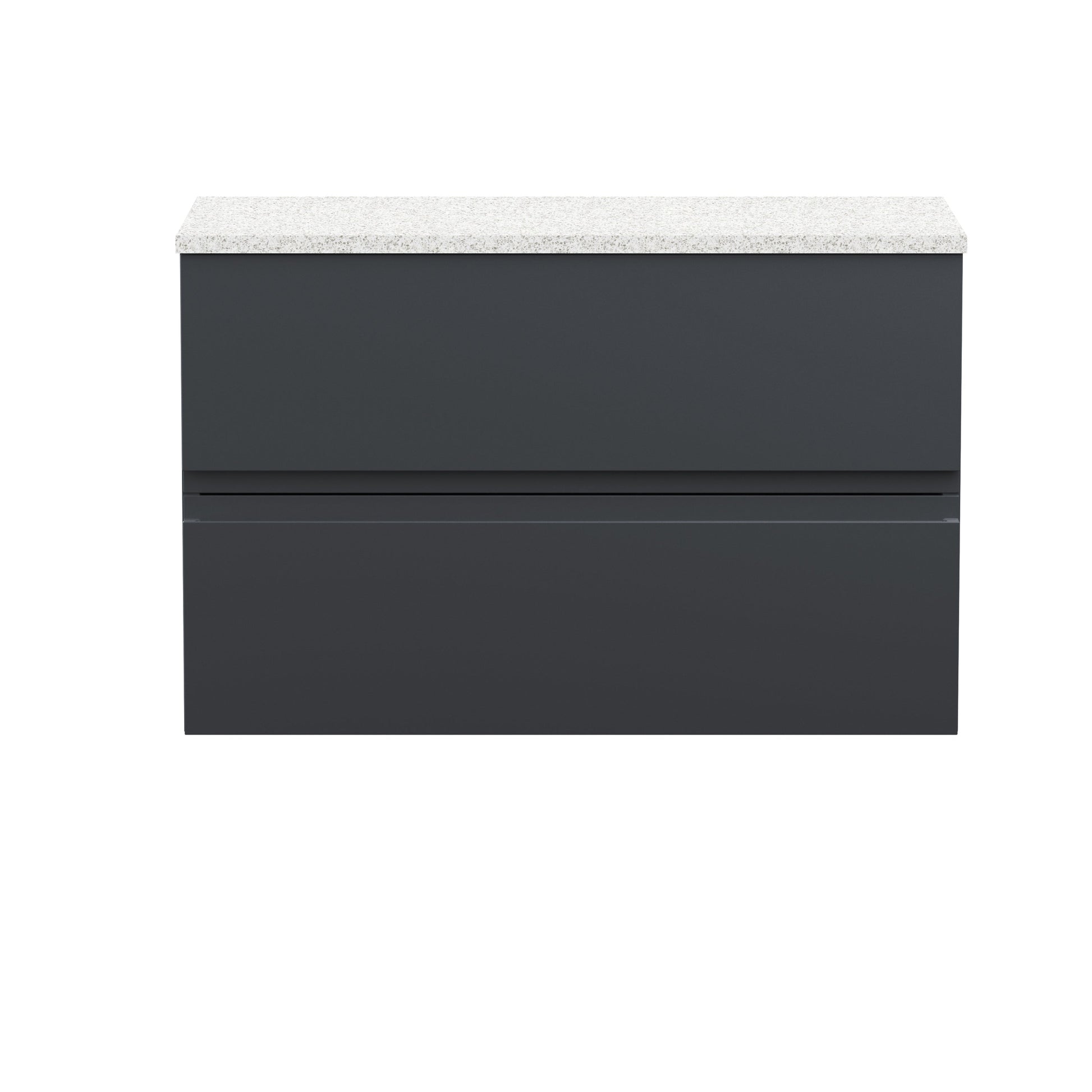 Hudson Reed Urban 800mm Wall Hung 2 Drawer Vanity Unit With Laminate Worktop