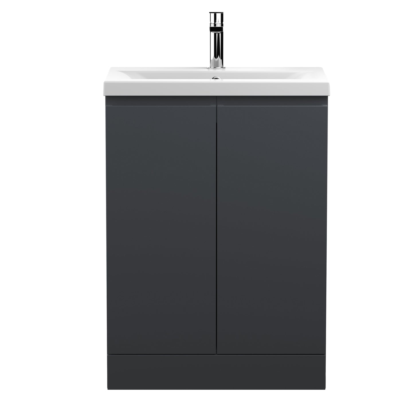 Hudson Reed Urban 600mm Floor Standing 2 Door Vanity Unit with Basin