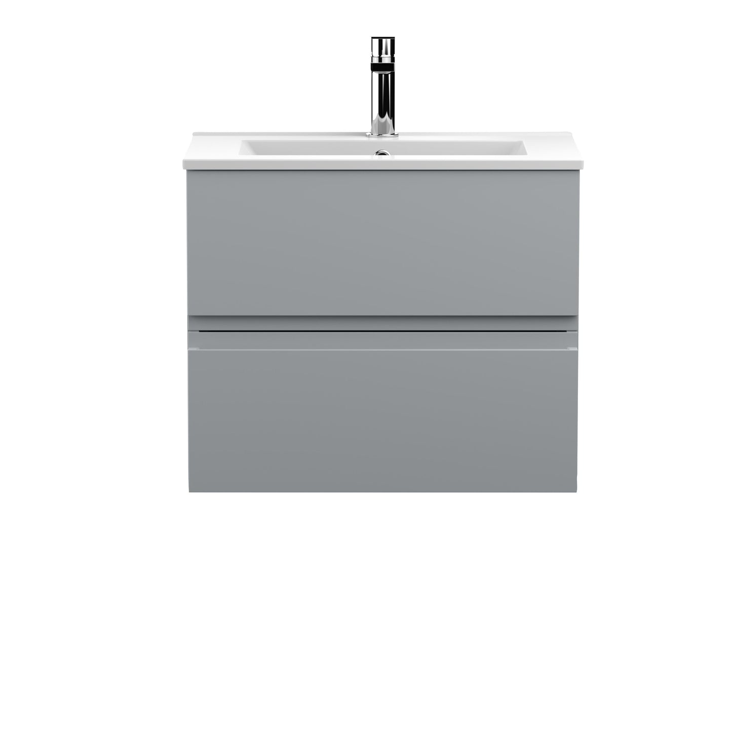 Hudson Reed Urban 600mm Wall Hung 2 Drawer Vanity Unit with Basin