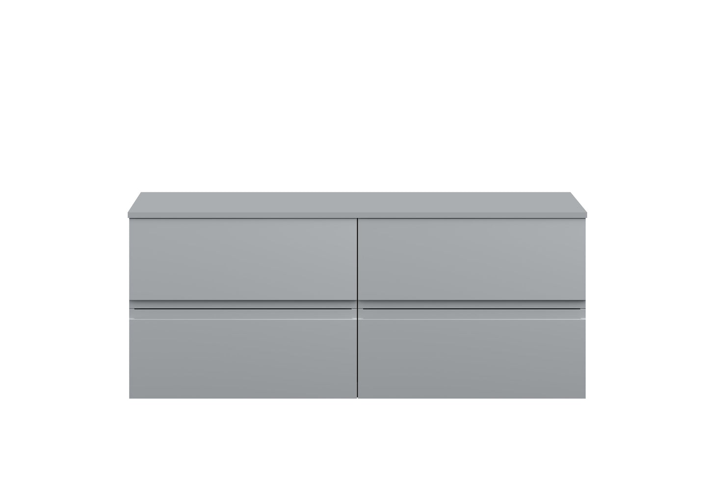 Hudson Reed Urban 1200mm Wall Hung 4-Drawer Unit With Worktop
