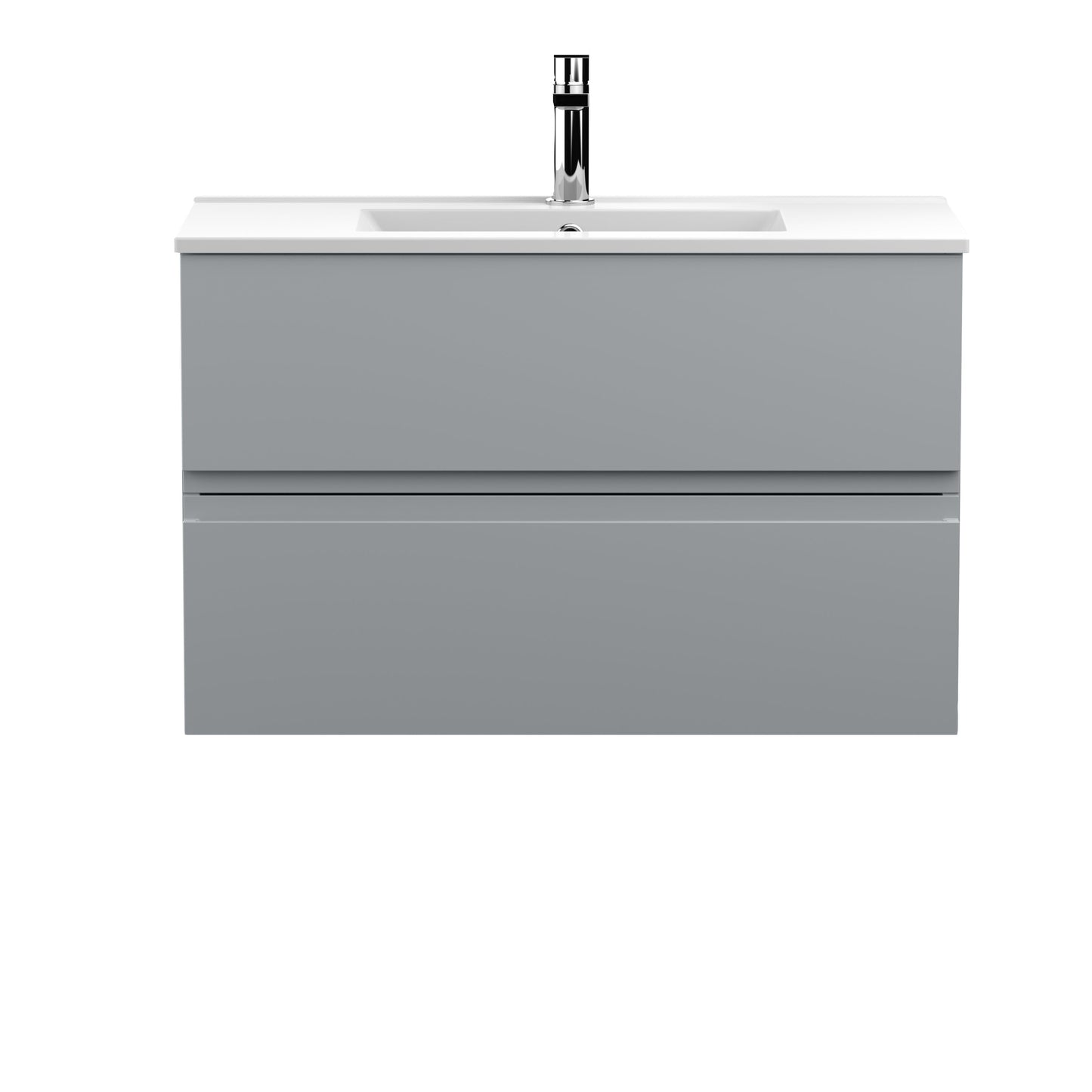 Hudson Reed Urban 800mm 2 Drawer Wall Hung Vanity Unit With Basin