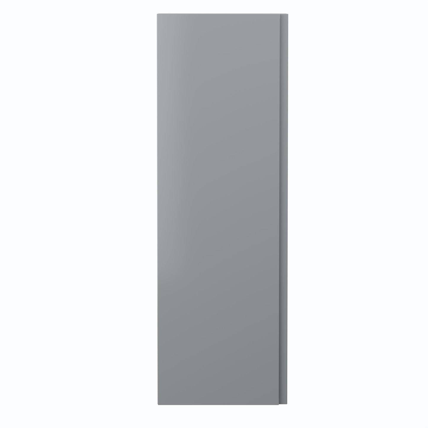 Hudson Reed Urban 400mm 1 Door Satin Grey Wall Hung Tall Cabinet