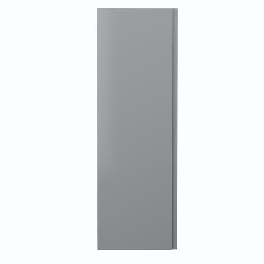 Hudson Reed Urban 400mm 1 Door Satin Grey Wall Hung Tall Cabinet