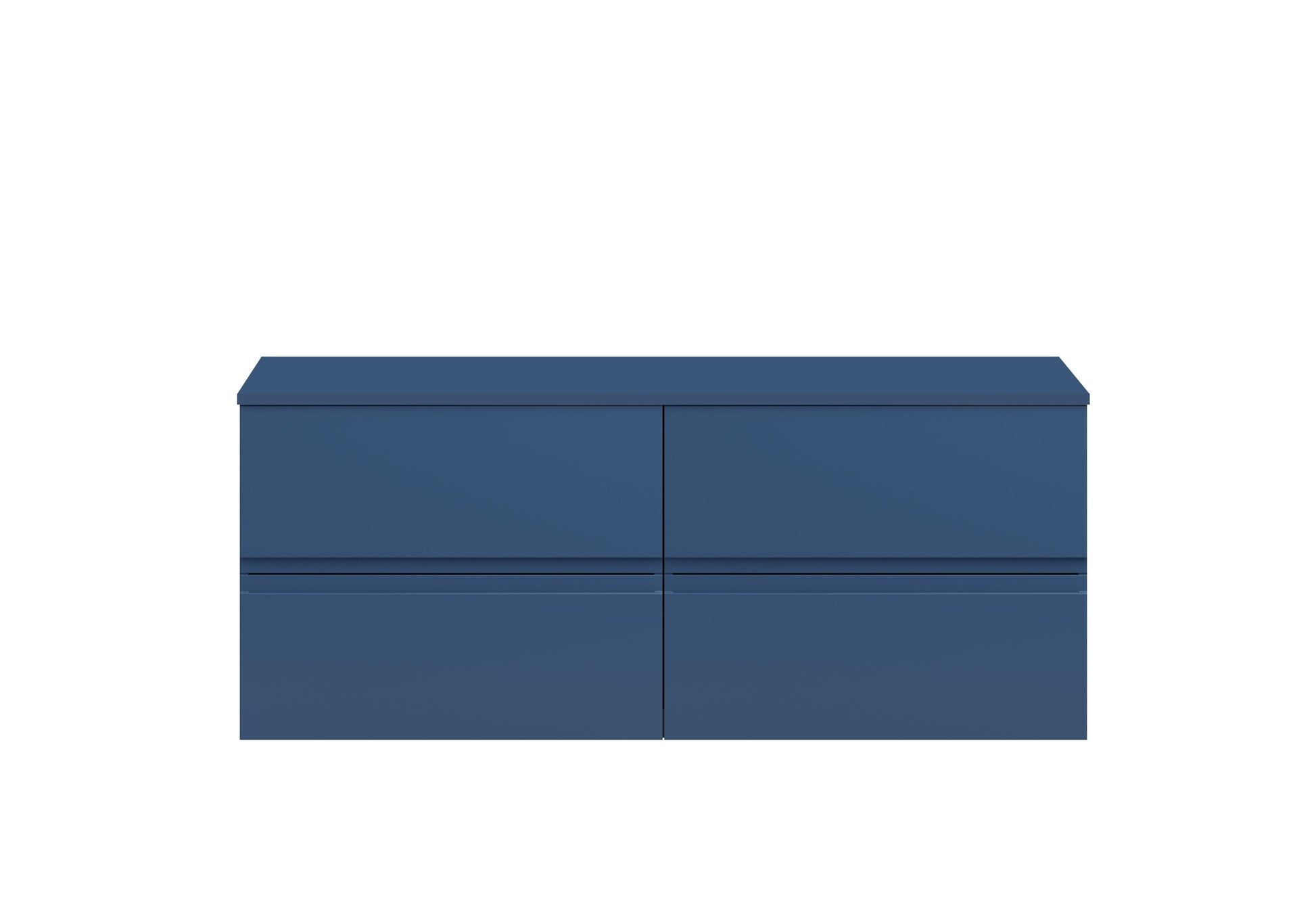Hudson Reed Urban 1200mm Wall Hung 4-Drawer Unit With Worktop