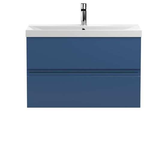 Hudson Reed Urban 800mm Wall Hung 2 Drawer Vanity Unit with Basin