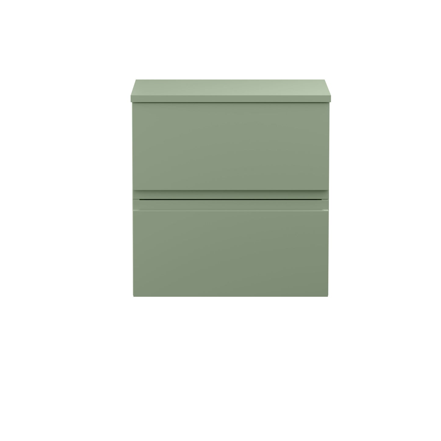 Hudson Reed Urban 500mm Wall Hung 2-Drawer Unit With Worktop