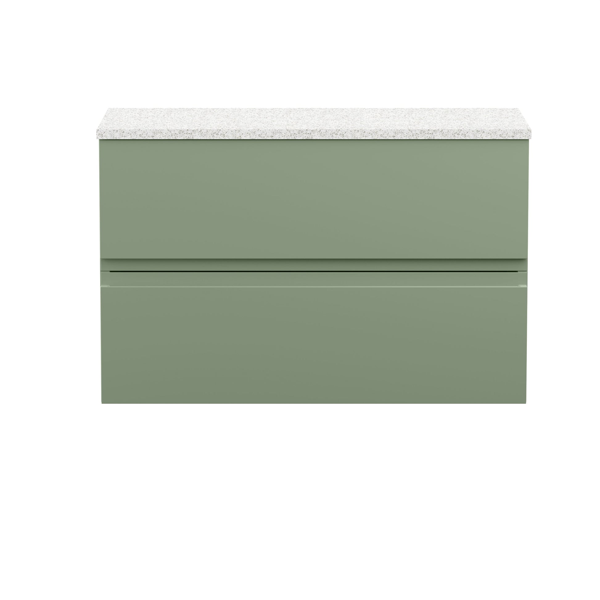 Hudson Reed Urban 800mm Wall Hung 2-Drawer Unit With Laminate Top