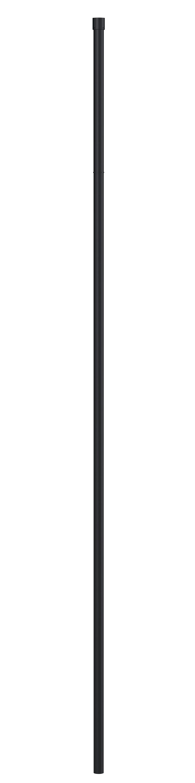 Black Wetroom Screen Ceiling Post