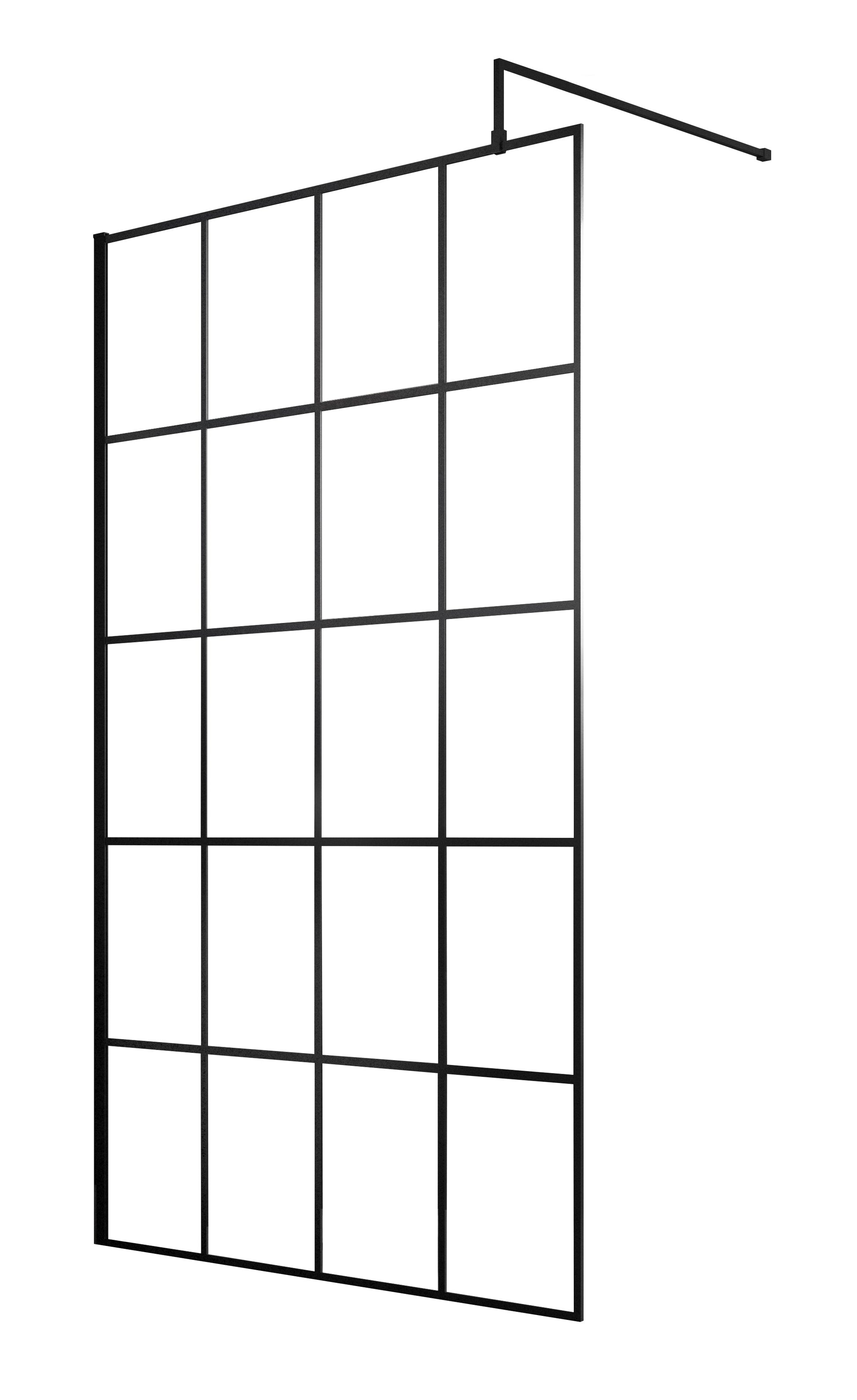 1100mm Framed Wetroom Screen