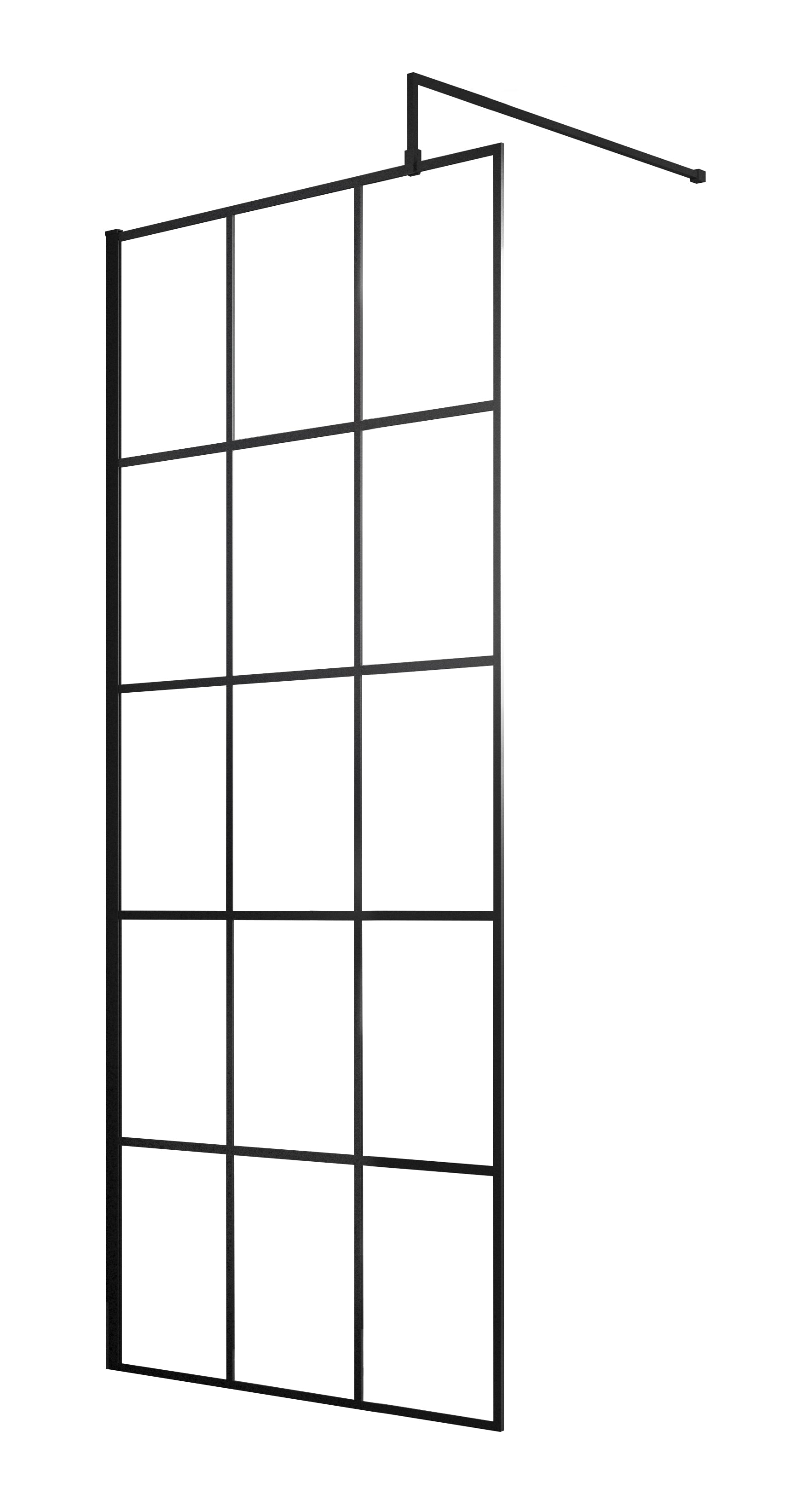 760mm Framed Wetroom Screen