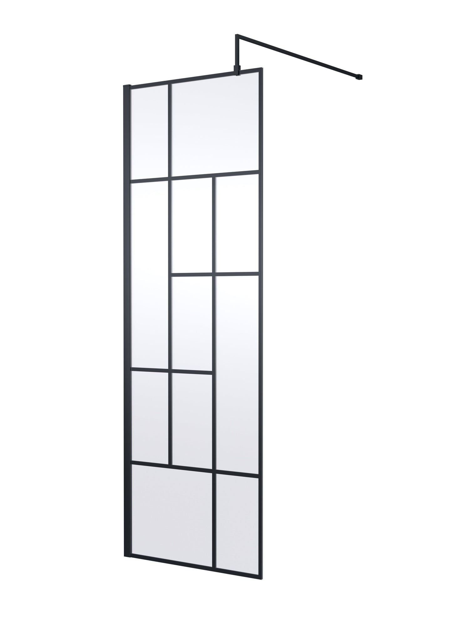 Abstract 700mm Frame Wetroom Screen 8mm Glass