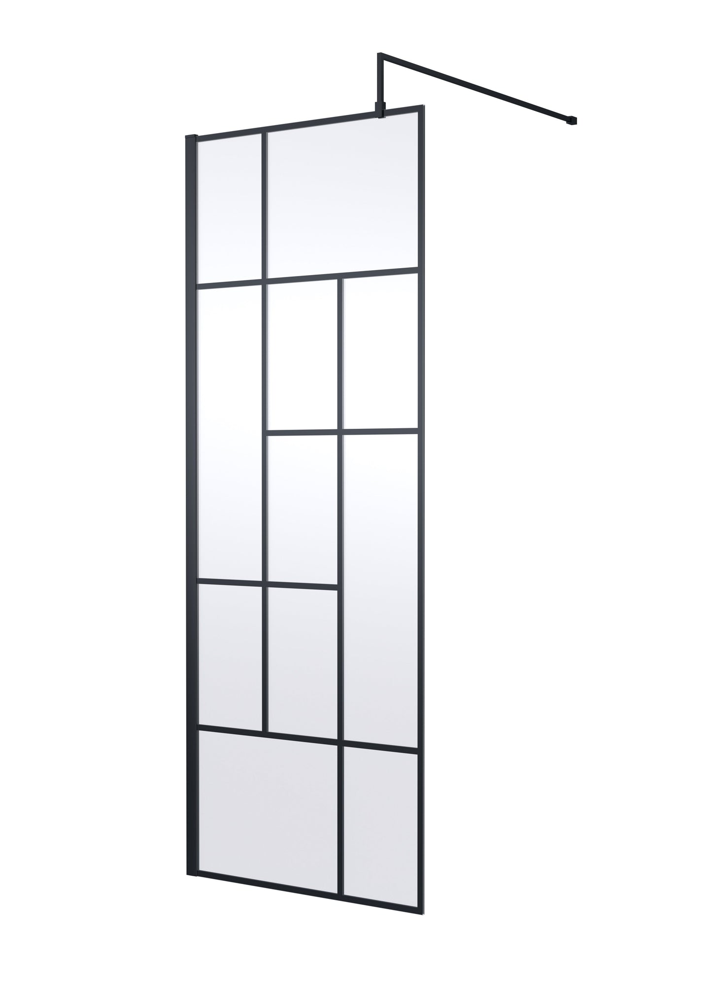 Abstract 760mm Frame Wetroom Screen 8mm Glass