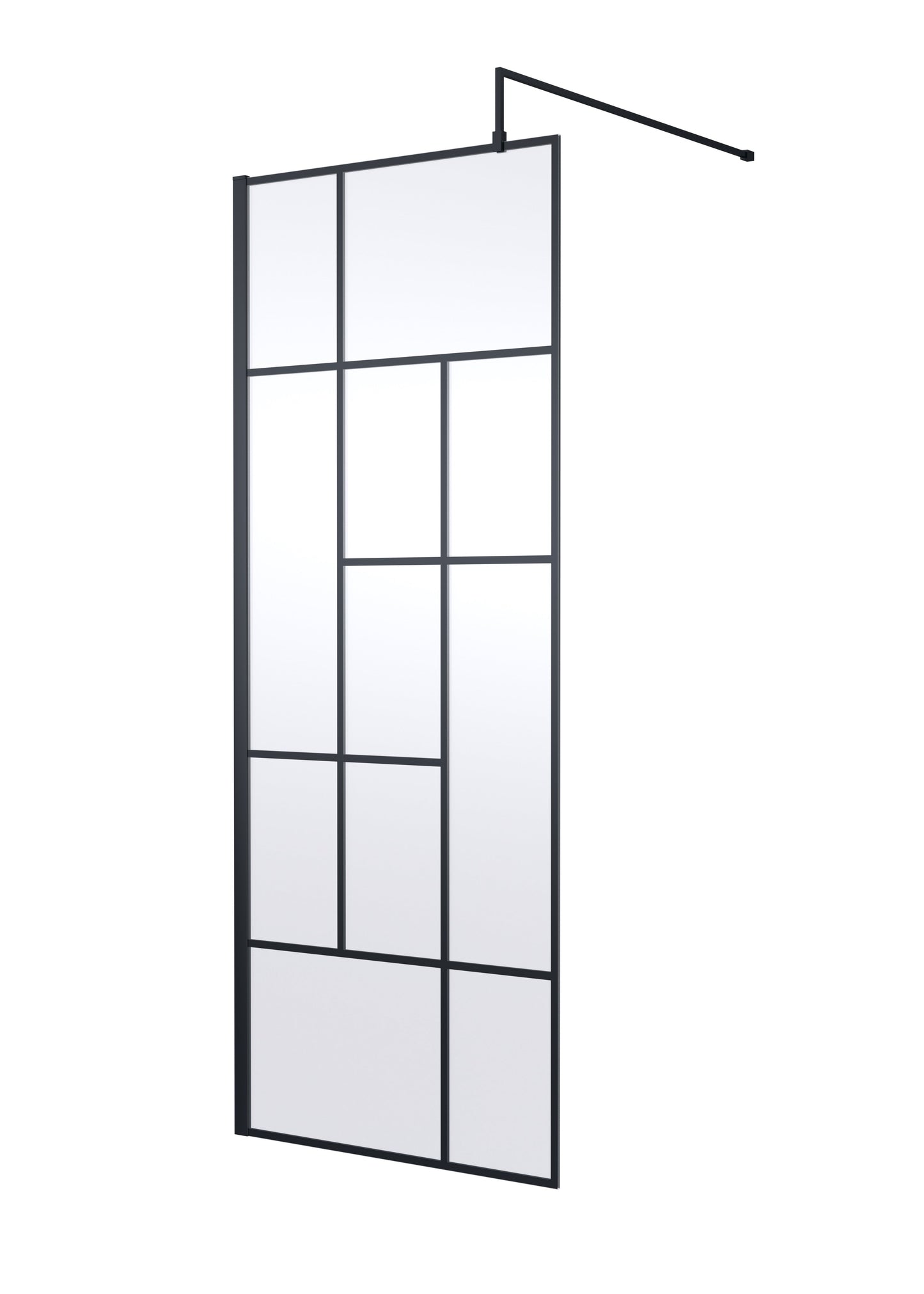 Abstract 800mm Frame Wetroom Screen 8mm Glass