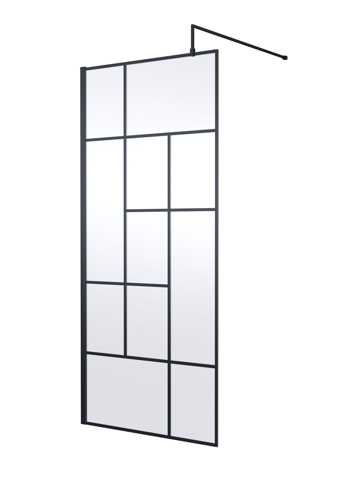 Abstract 900mm Frame Wetroom Screen 8mm Glass