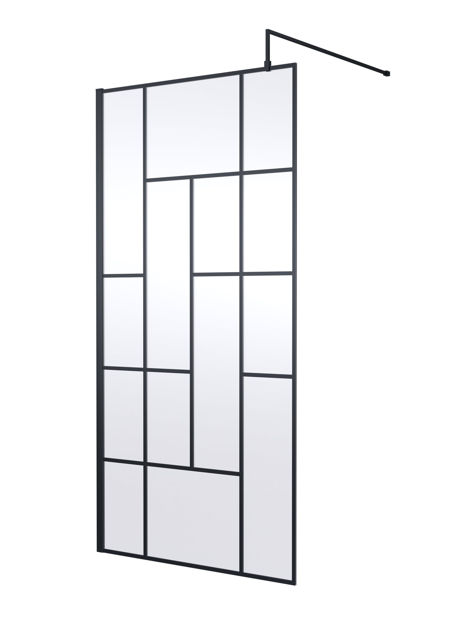 Abstract 1000mm Frame Wetroom Screen 8mm Glass