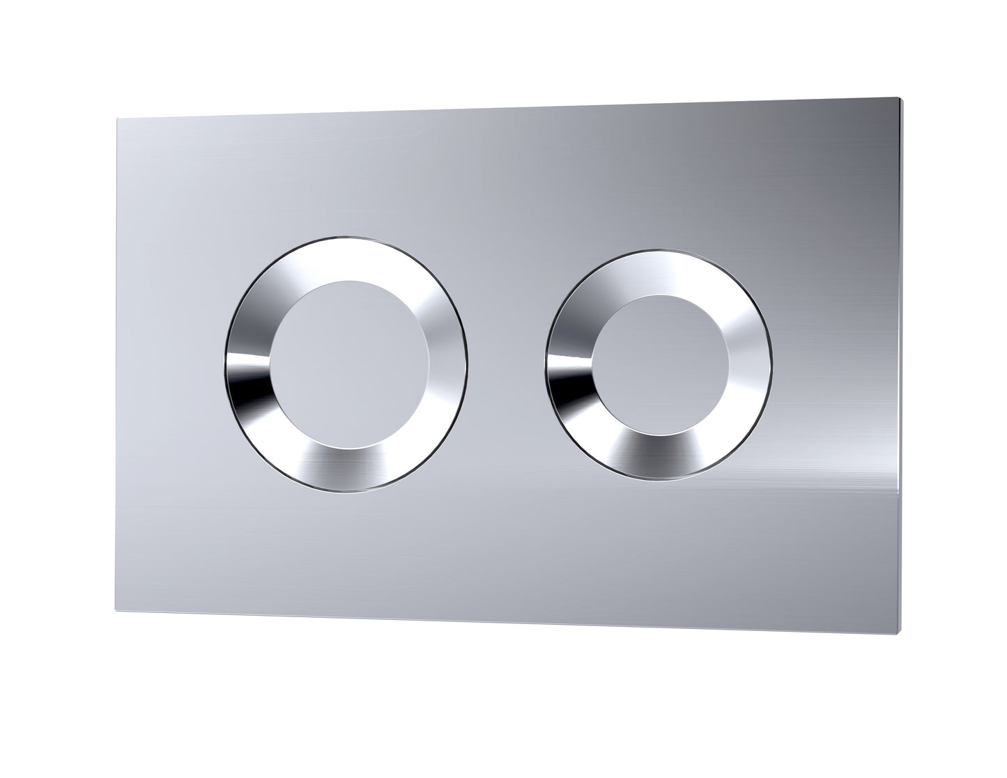 Hudson Reed Contemporary Round Chrome Wall Hung Concealed Cistern