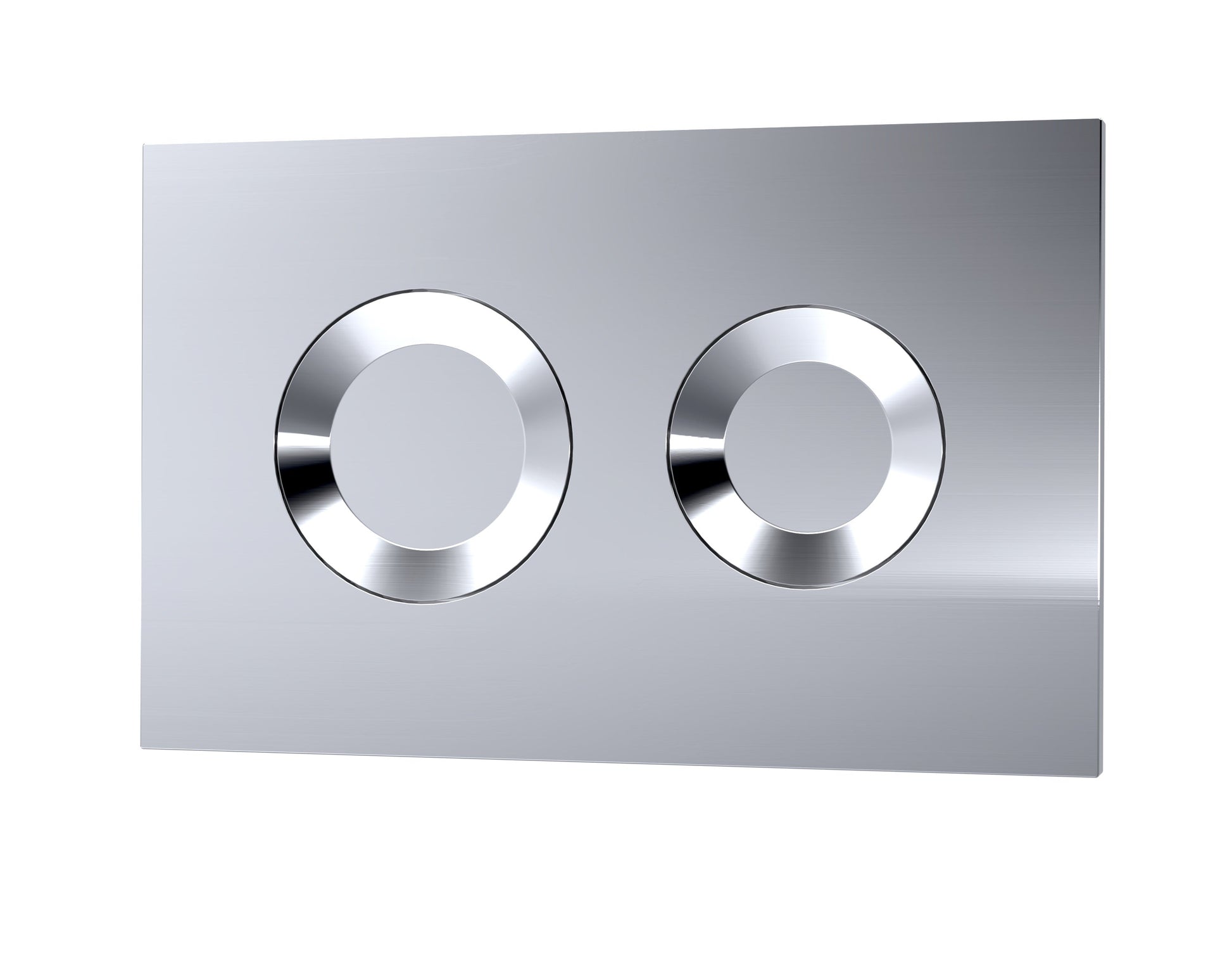 Hudson Reed Contemporary Round Chrome Wall Hung Concealed Cistern