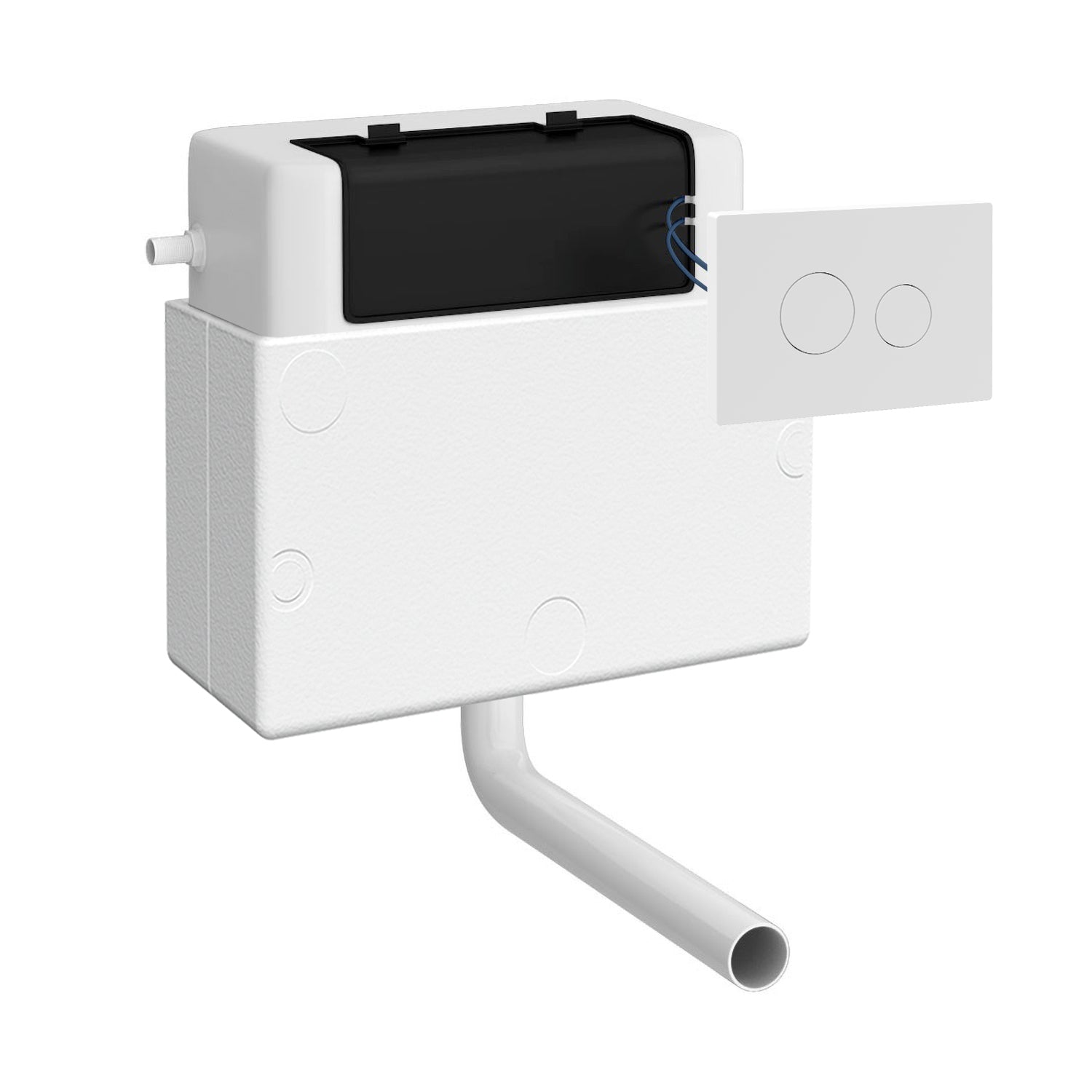 Ceramics Accessories Pneumatic Dual Flush Universal Access Concealed Cistern
