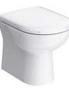 Alaska Back to Wall Toilet Pan + Soft Close Seat